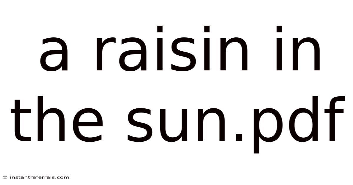 A Raisin In The Sun.pdf
