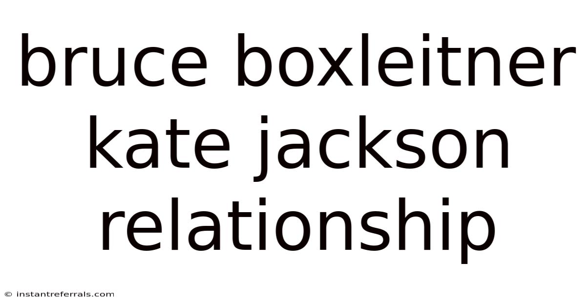 Bruce Boxleitner Kate Jackson Relationship