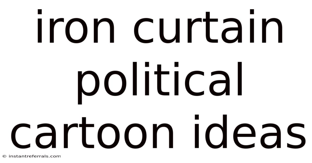 Iron Curtain Political Cartoon Ideas