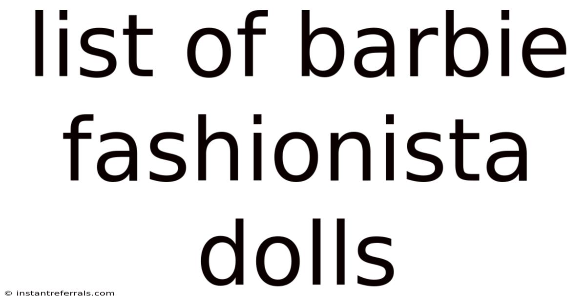 list-of-barbie-fashionista-dolls