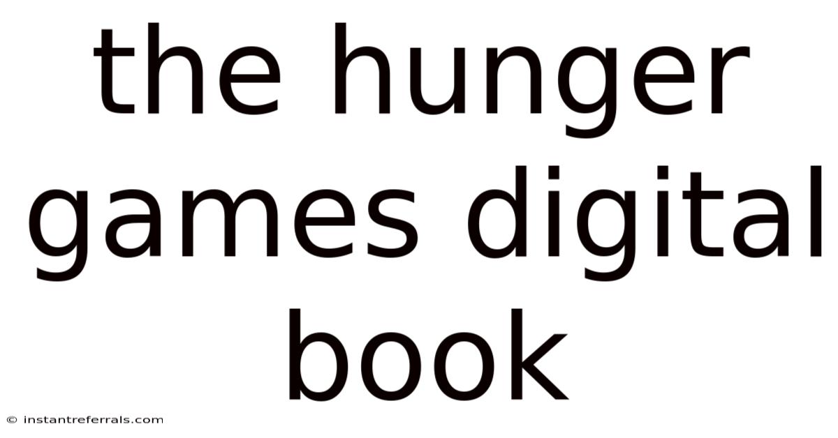 The Hunger Games Digital Book