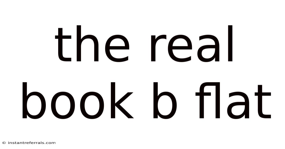 The Real Book B Flat